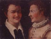 unknow artist Two laughing boys Spain oil painting reproduction